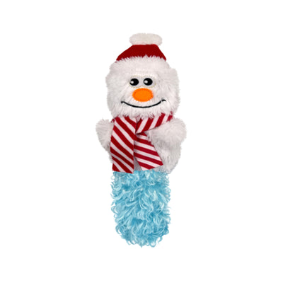 KONG Christmas Holiday Kickeroo Character Assorted Crinkle Plush Toy For Cats