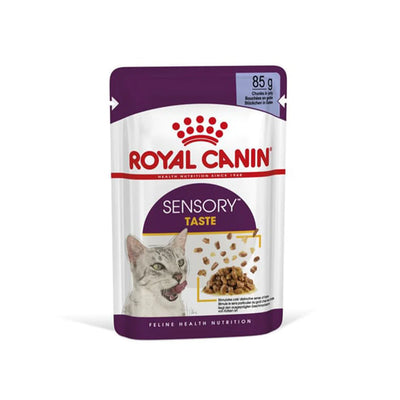 ROYAL CANIN Sensory Taste Jelly Adult Wet Cat Food 85g x 12