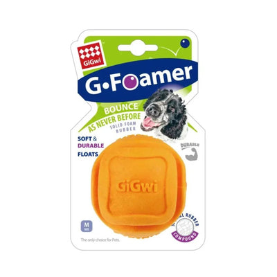 GiGwi Dog Toy - G-Foamer Ball Orange