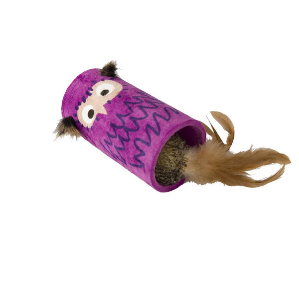 GiGwi Cat Toy - Melody Chaser Tube Owl