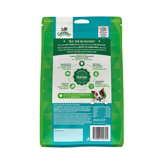 GREENIES Dental Dog Treats - Fresh 340g