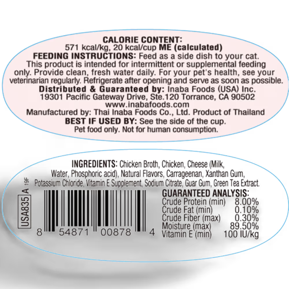 INABA Twins Chicken With Cheese Recipe 35g x 2