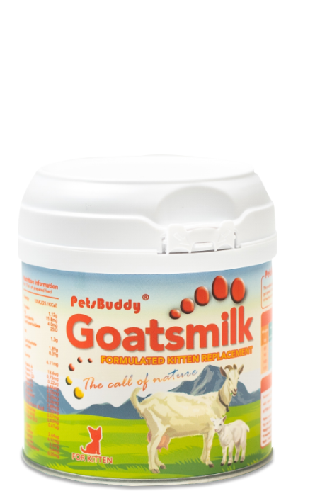 PetsBuddy Goatmilk Formulated Kitten Replacement 210g