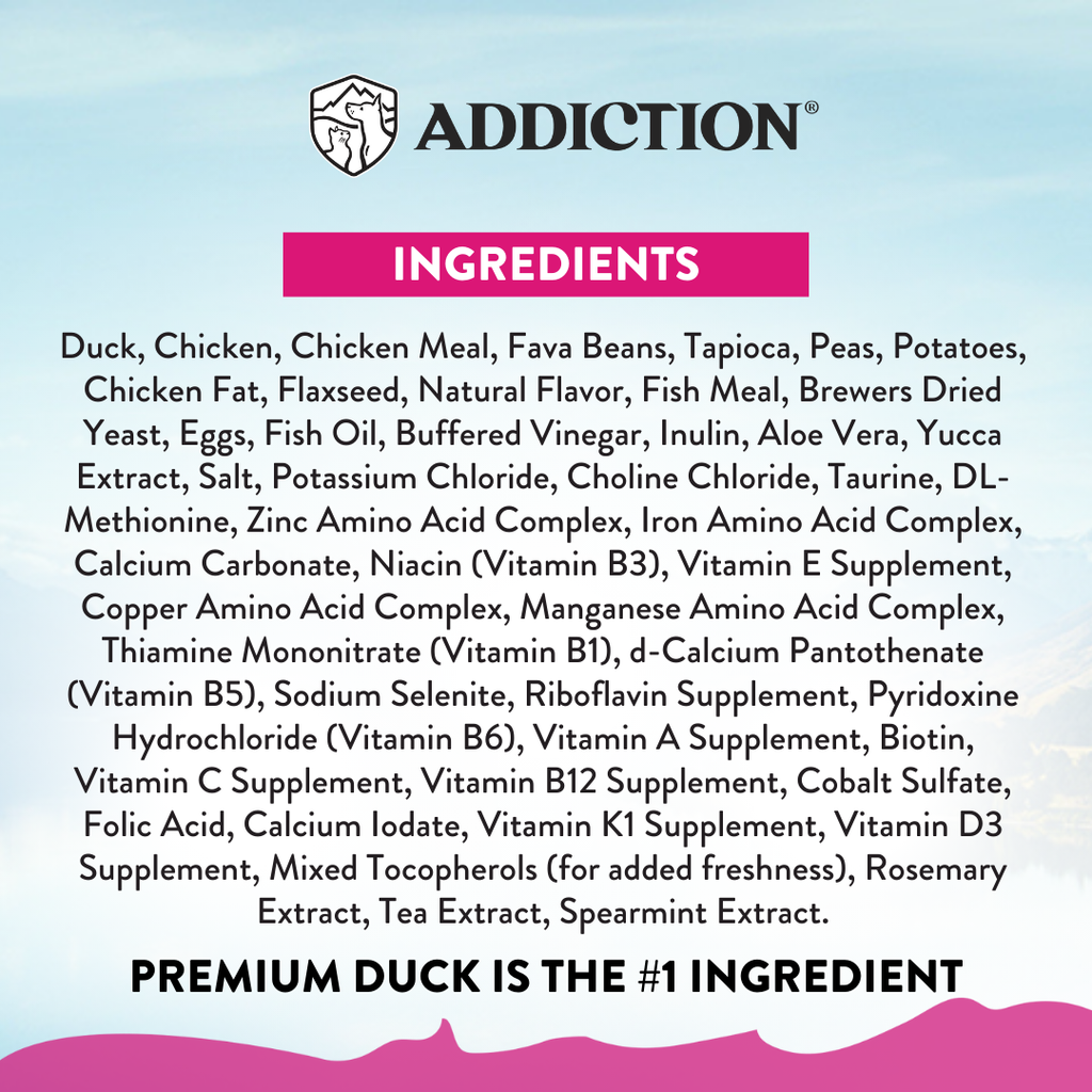 Addiction Cat Dry Food Duck Royale 1.8kg