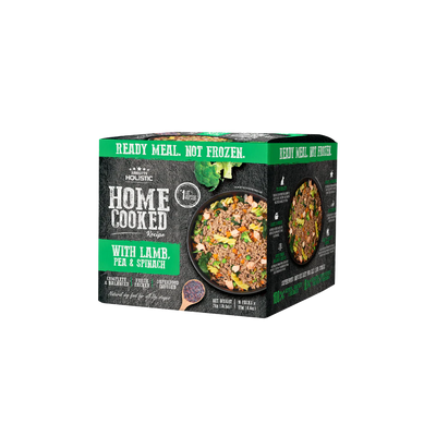 Absolute Holistic Dog Food Home Cooked Recipe | Lamb, Peas & Spinach