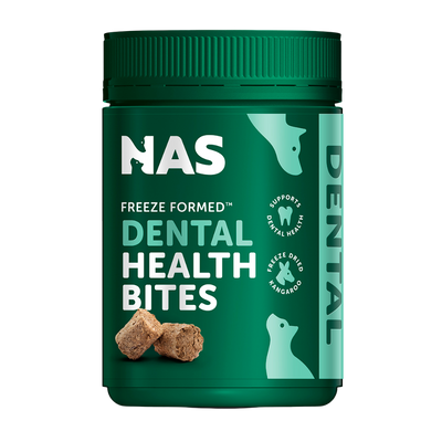 NAS Natural Animal Solutions - Freeze Formed ™ Dental Health Bites For Dogs and Cats