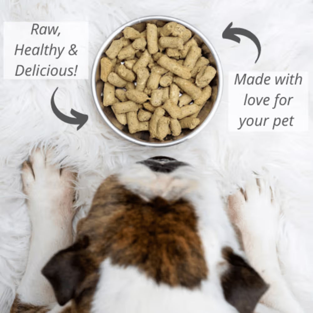 The New Zealand Natural Woof Freeze Dried Dog Food Beef 280g
