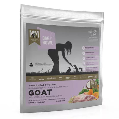 Meals for Meows Kitten Dry Food Grain and Gluten Free Goat 2.5Kg