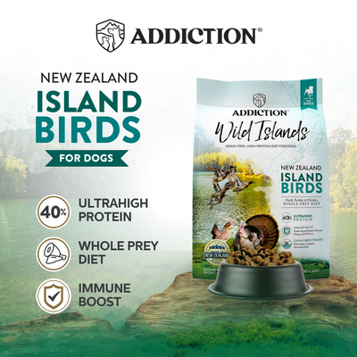 Addiction Dog Dry Food Wild Islands Island Birds