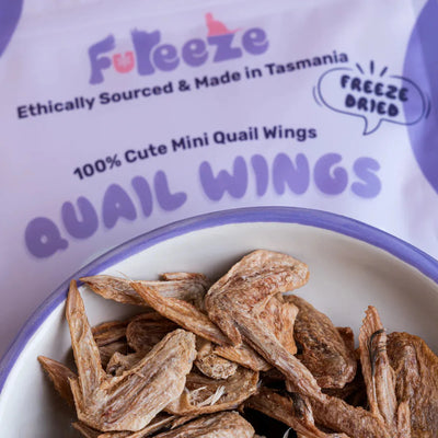 Fureeze Freeze Dried Quail Wings 50g