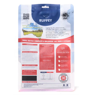 RUFFEY Air-Dried Dog Dry Food Kangaroo 450g