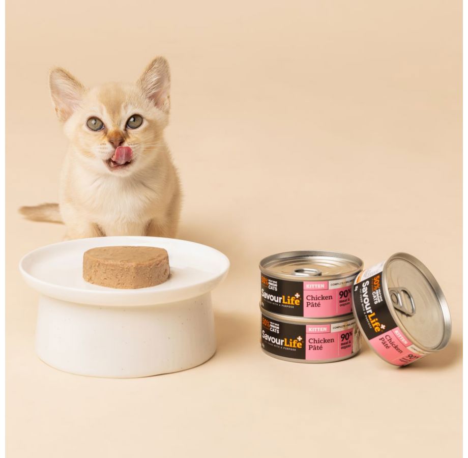 SavourLife Cat Wet Food Chicken Pâté For Kitten