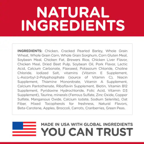 Hill's Science Diet Adult Dog Food Chicken & Barley Recipe