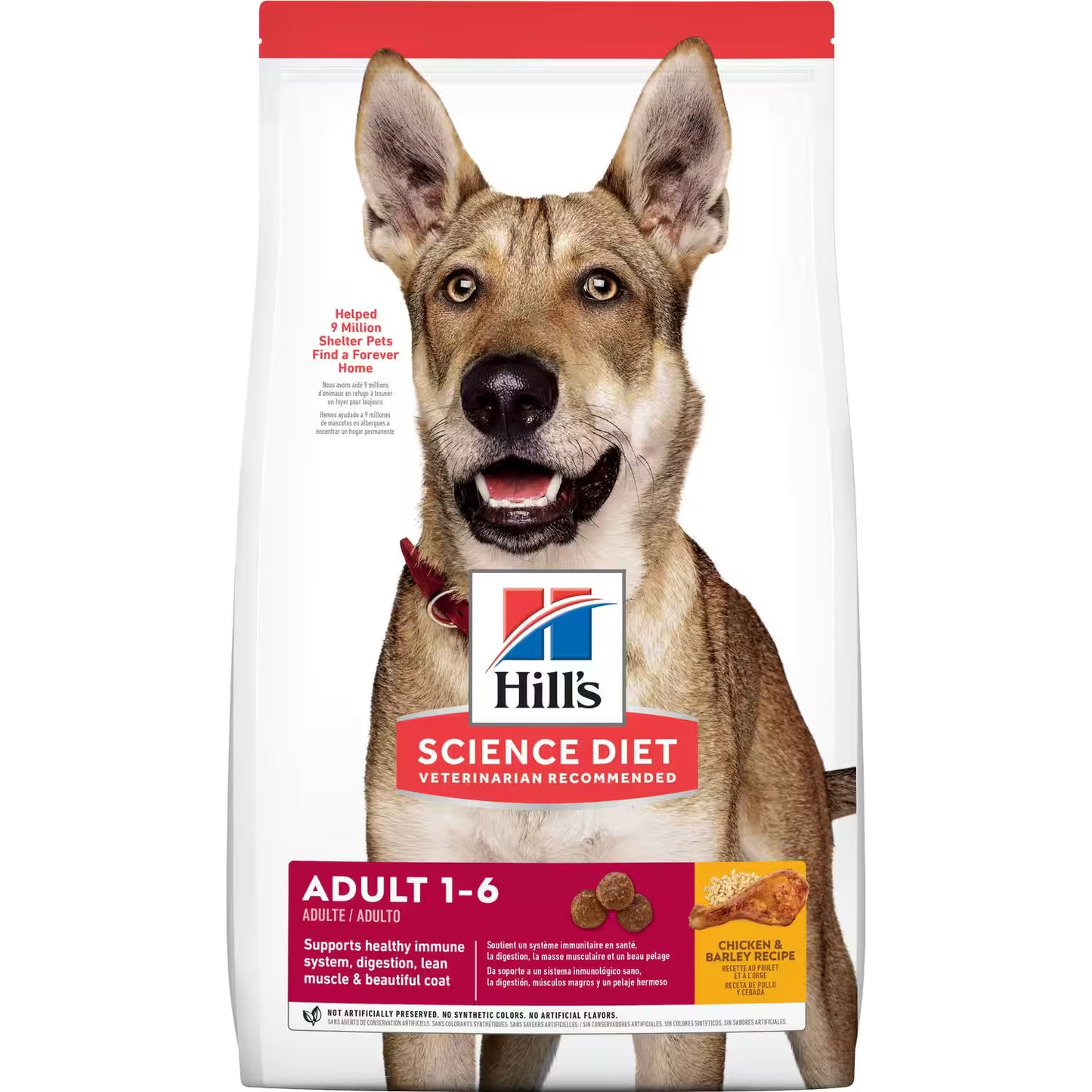 Hill's Science Diet Adult Dog Food Chicken & Barley Recipe