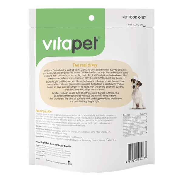 Vitapet Dog Treats Chicken Tenders