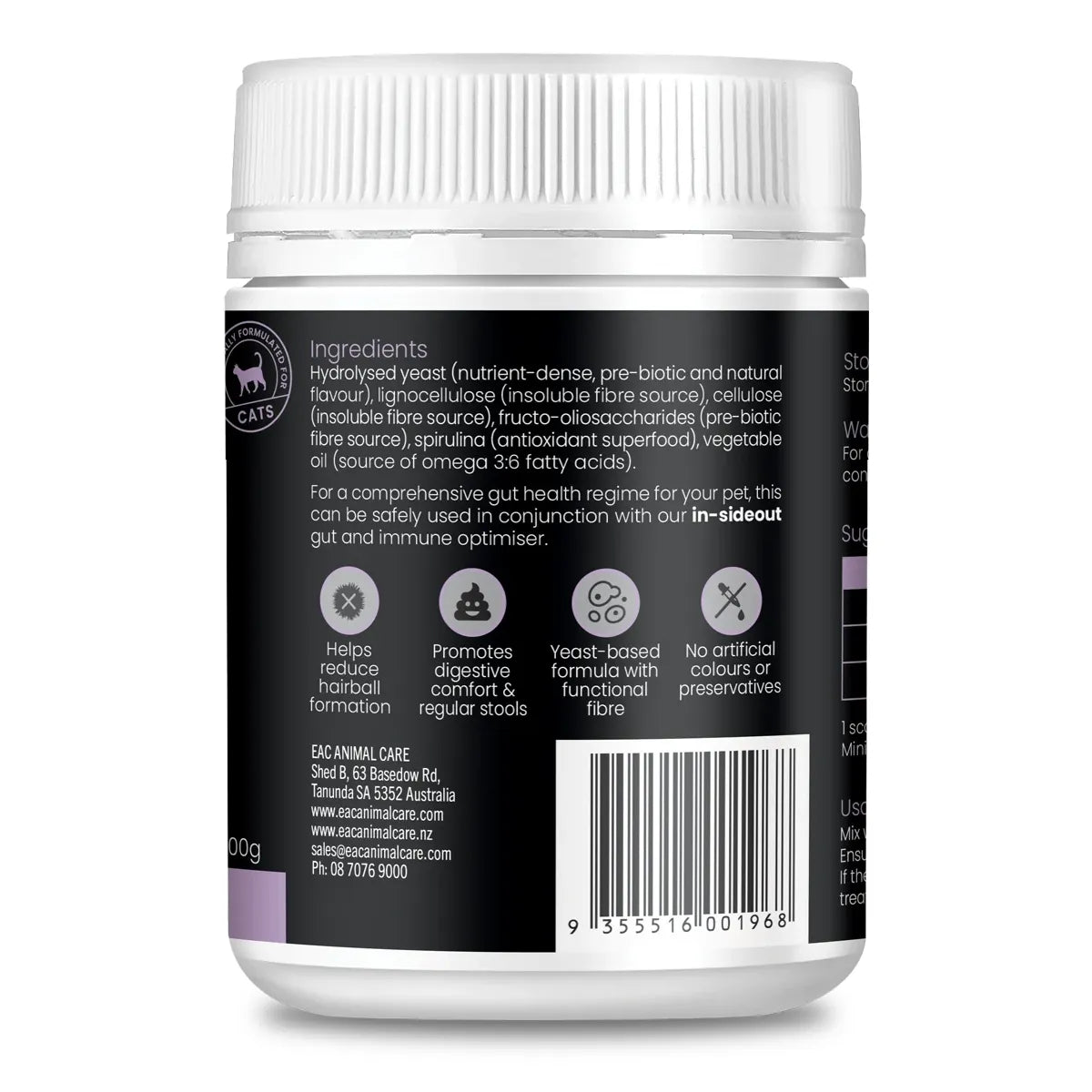EAC Animal Care - Gut & Furball for Cats 100g