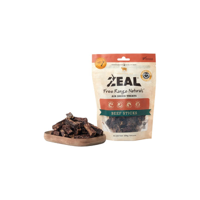 ZEAL Air-Dried Dog Treats Beef Sticks 125G