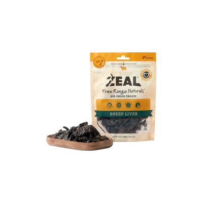 ZEAL Air-Dried Dog Treats Sheep Liver 125g