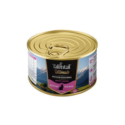 Talentail Ultimate New Zealand Canned Wet Cat Food Chicken Velvety Mousse