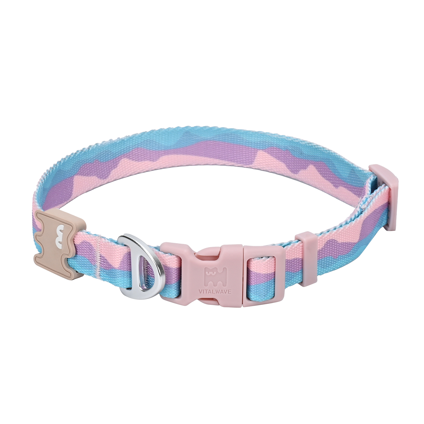 VITALWAVE Gradient Peaks Dog Collar