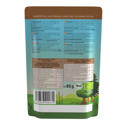 Catz Finefood BIO No.509 – Organic Pork 85g/200g