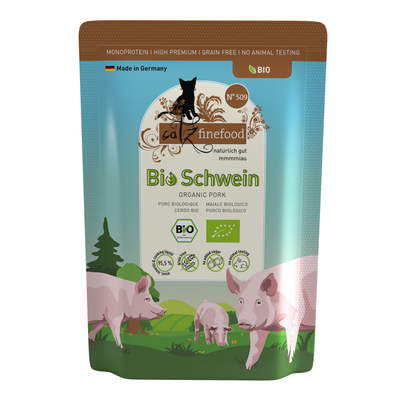 Catz Finefood BIO No.509 – Organic Pork 85g/200g