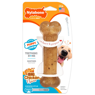 Nylabone Puppy Chew Toy Teething Bone