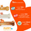 Nylabone Puppy Chew Starter Kit Chew Toy with Chew Treat