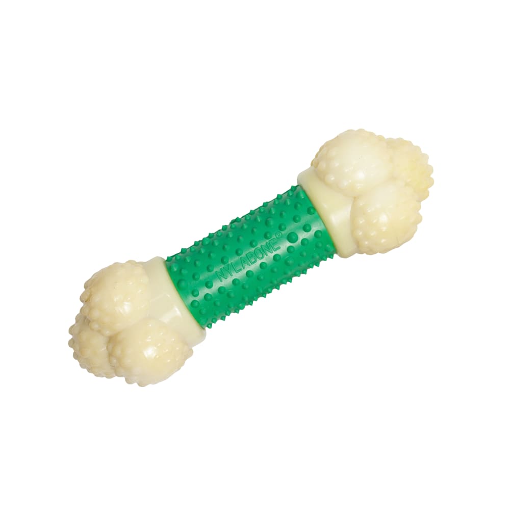 Nylabone Dog Chew Toy Double Action Bone