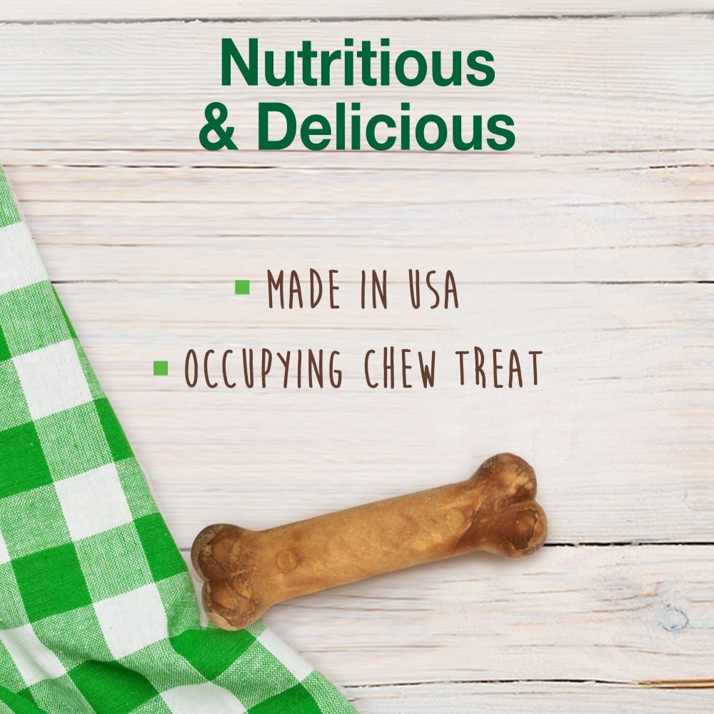 Nylabone Healthy Edibles All-Natural Long Lasting Chew Treats Beef Flavour