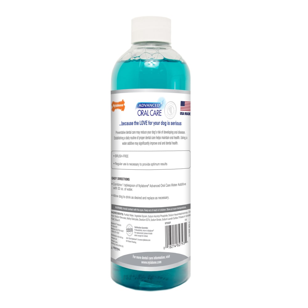 Nylabone Advanced Oral Care Water Additive for Dogs 480ml
