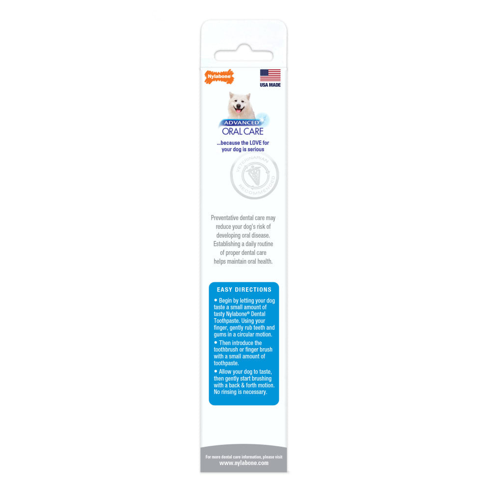 Nylabone Advanced Oral Care Tartar Control Dog Toothpaste