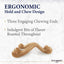 Nylabone Dog Chew Toy Strong Chew Gourmet Style Wishbone - Chicken