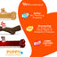 Nylabone Puppy Chew Triple Stages Chew Toy Pack