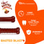 Nylabone Dog Chew Toy Power Chew Basted Blast Original & Textured Bone