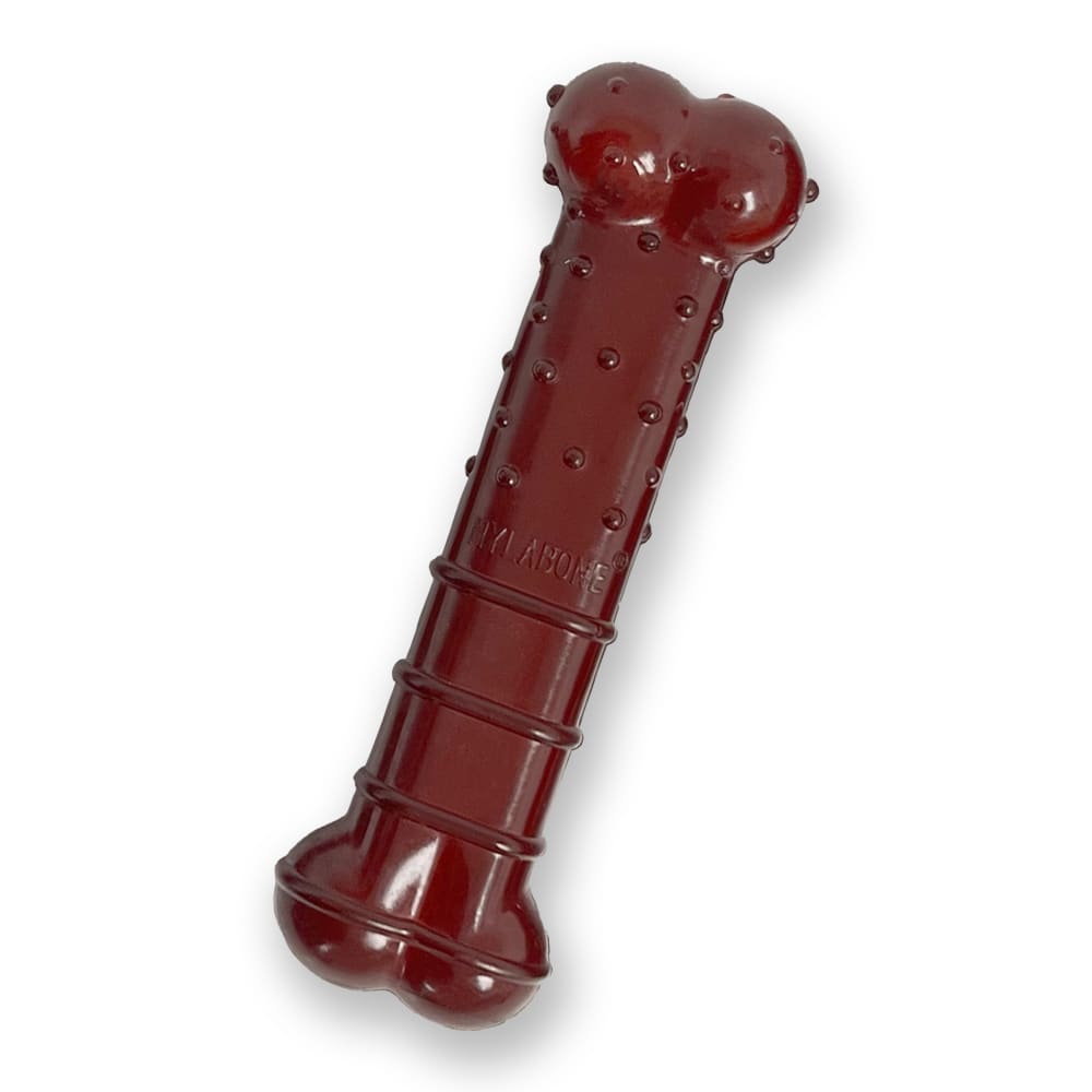 Nylabone Dog Chew Toy Power Chew Basted Blast Chew Textured Bone