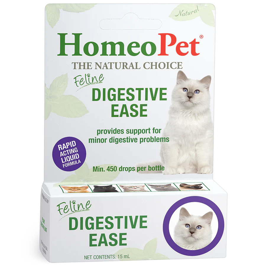HomeoPet Feline Digestive Ease Cat Drops 15ml