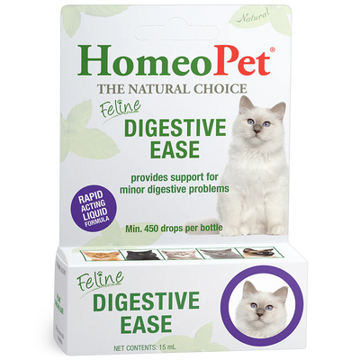 HomeoPet Feline Digestive Ease Cat Drops 15ml
