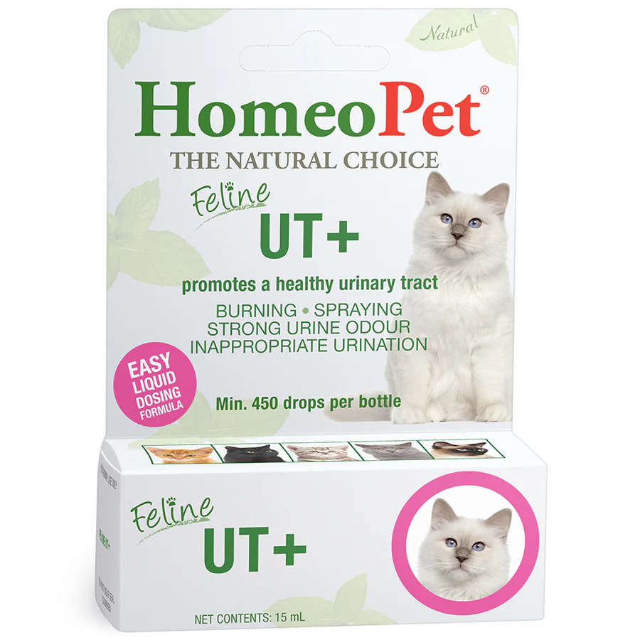 HomeoPet Feline UT+ Cat Drops 15ml