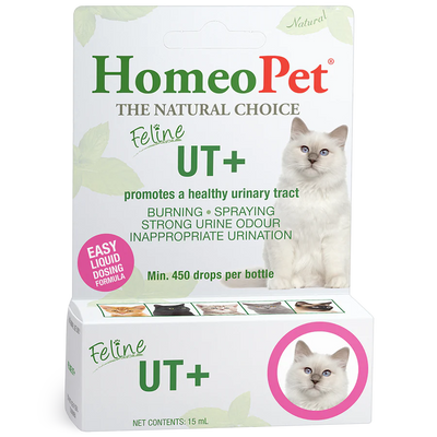 HomeoPet Feline UT+ Cat Drops 15ml