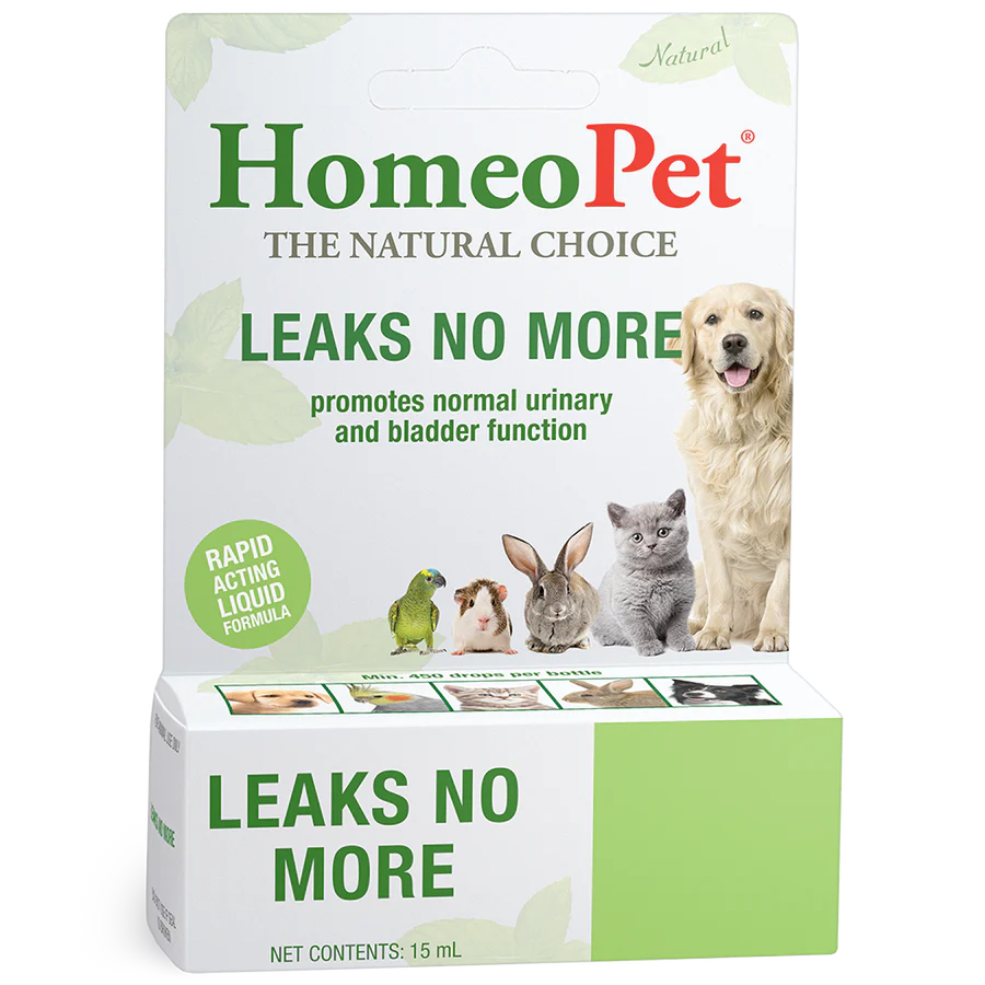HomeoPet Leaks No More Drops 15ml