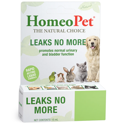 HomeoPet Leaks No More Drops 15ml