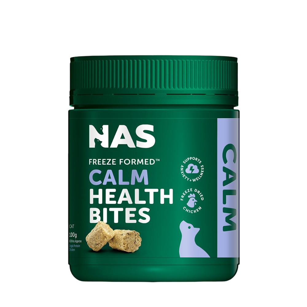 NAS Natural Animal Solutions - Freeze Formed ™ Feline Calm Health Bites For Cats