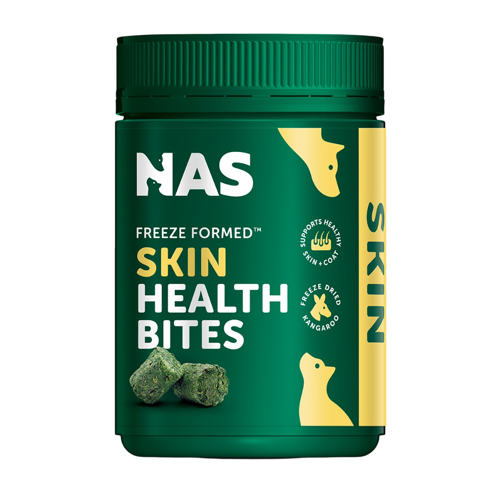 NAS Natural Animal Solutions - Freeze Formed ™ Skin & Coat Health Bites For Dogs and Cats