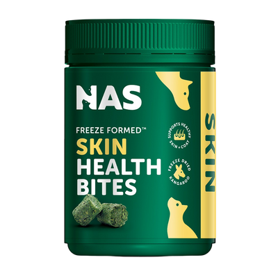 NAS Natural Animal Solutions - Freeze Formed ™ Skin & Coat Health Bites For Dogs and Cats