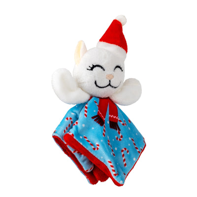 KONG Holiday Crackles Santa Kitty Soft Plush Toy For Cats