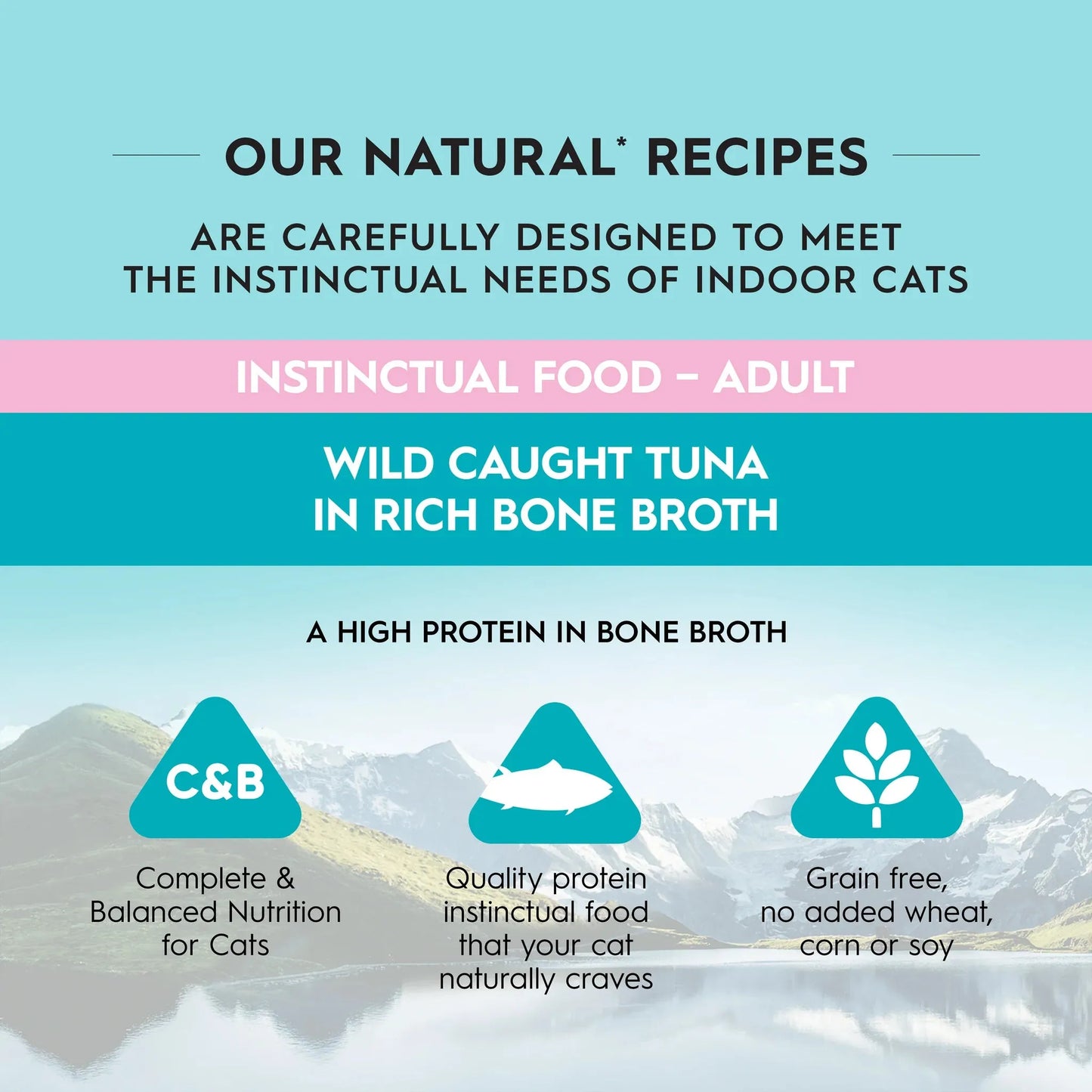 TRILOGY™ KITTEN Cat Wet Food - WILD CAUGHT TUNA IN BONE BROTH