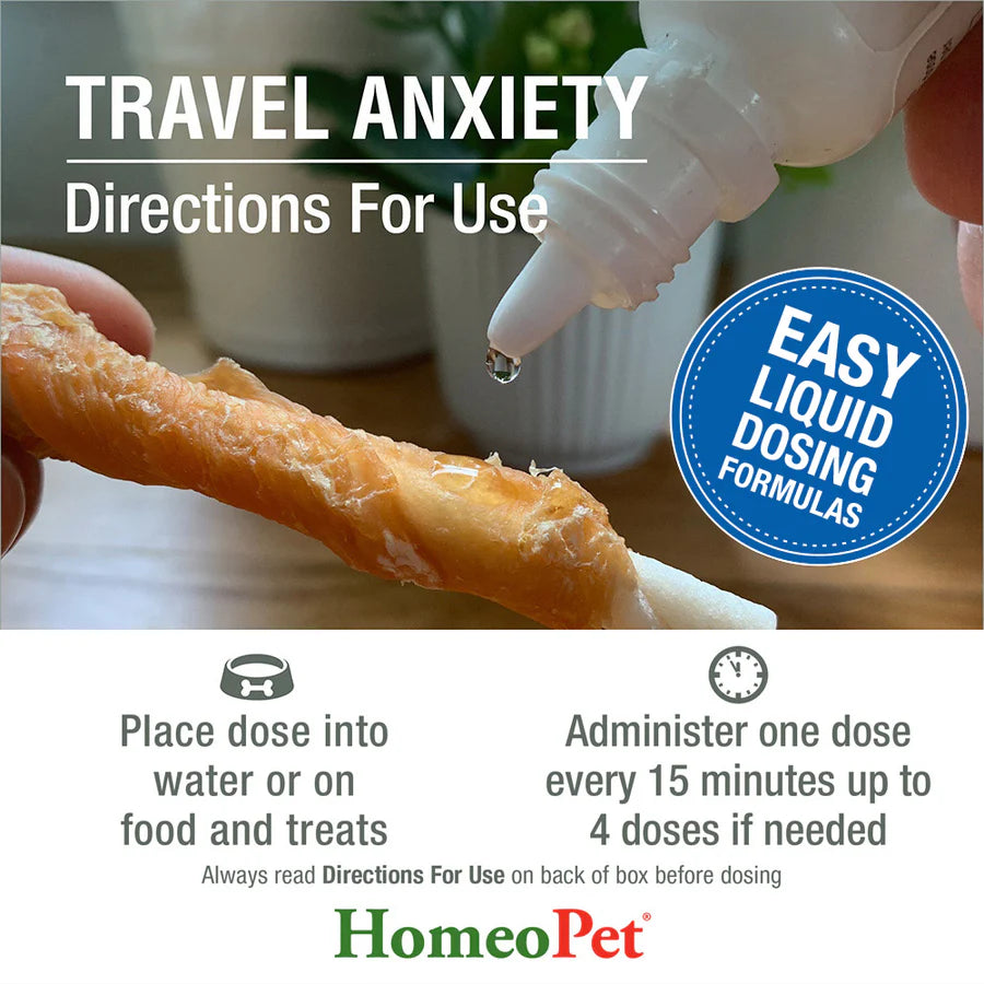 HomeoPet Travel Anxiety Drops 15ml