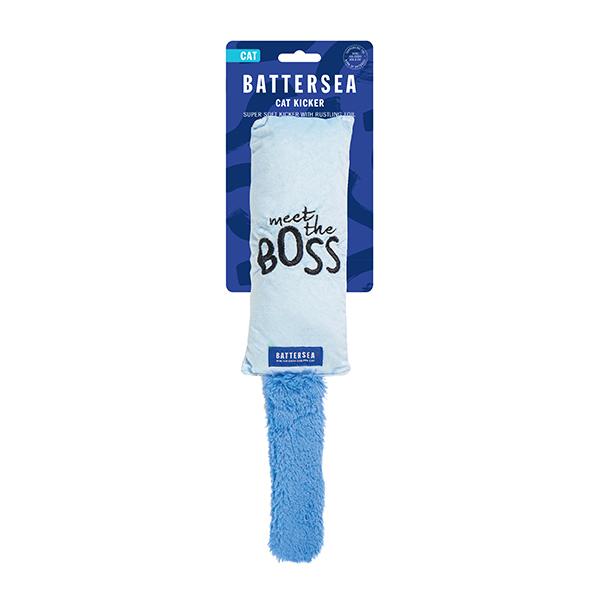 Rosewood Cat Toy BATTERSEA CATNIP KICKER (Cat Print)