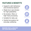 NAS Natural Animal Solutions - Freeze Formed ™ Feline Calm Health Bites For Cats